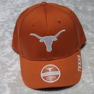 Texas Longhorn University Orange Adjustable Cap